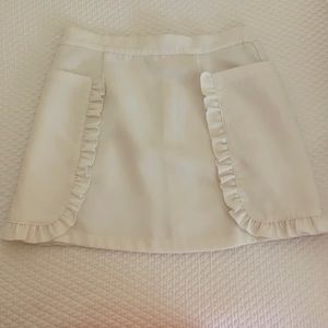 White skirt